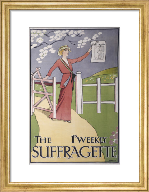 Advertising The Suffragette 1912