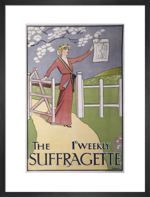 Advertising The Suffragette 1912