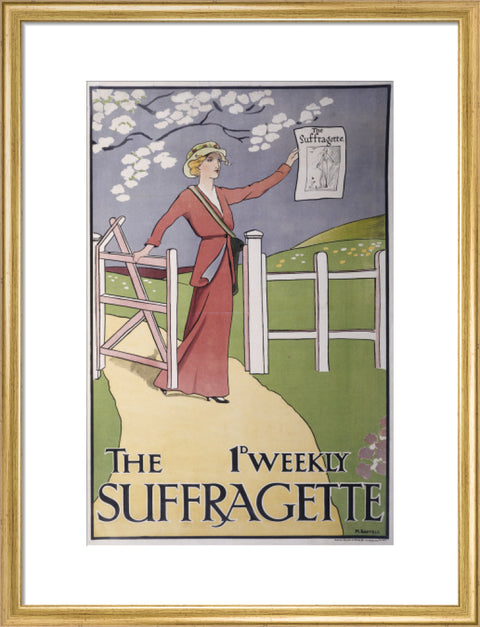 Advertising The Suffragette 1912