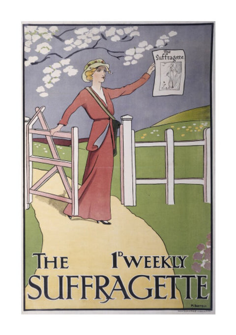 Advertising The Suffragette 1912