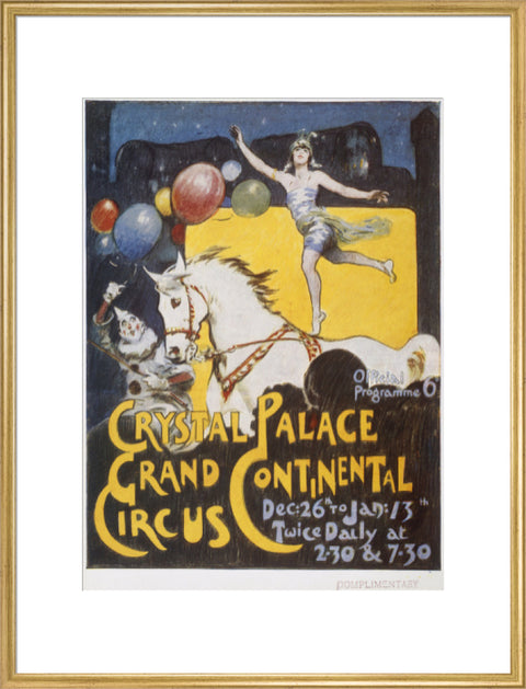 Grand Continental Circus at Crystal Palace 20th century