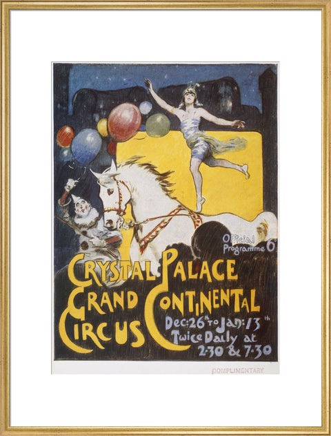 Grand Continental Circus at Crystal Palace 20th century