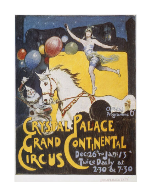 Grand Continental Circus at Crystal Palace 20th century