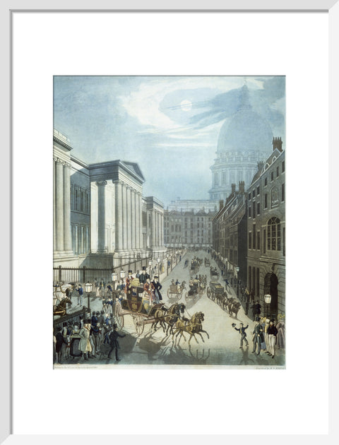 Detail of The Royal Mail starting from the General Post Office London 1830