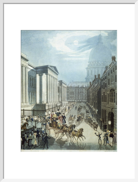 Detail of The Royal Mail starting from the General Post Office London 1830