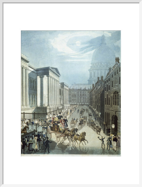 Detail of The Royal Mail starting from the General Post Office London 1830