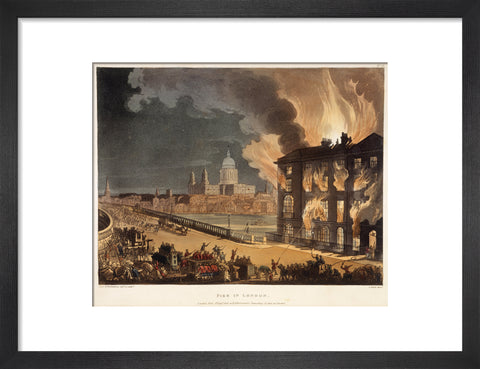 Fire in London 1808