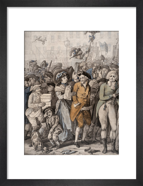 Detail of 'The Westminster Election' 1788