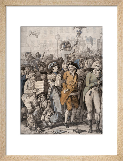 Detail of 'The Westminster Election' 1788