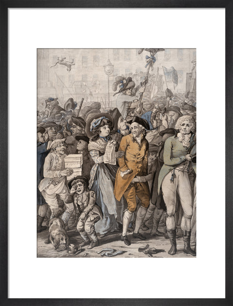 Detail of 'The Westminster Election' 1788