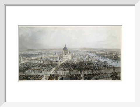 City of London from the West: 19th century