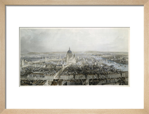 City of London from the West: 19th century
