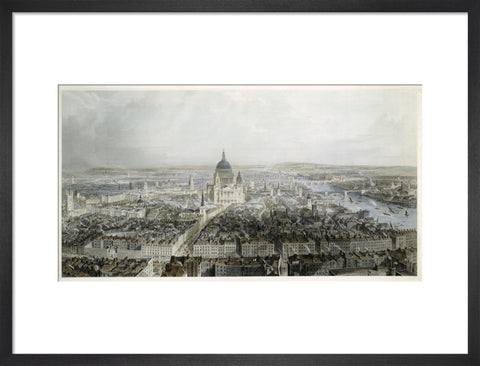 City of London from the West: 19th century
