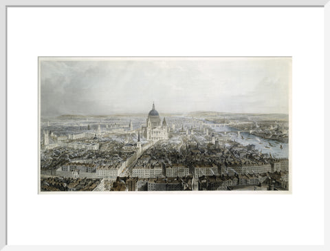 City of London from the West: 19th century