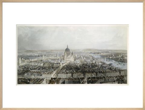 City of London from the West: 19th century