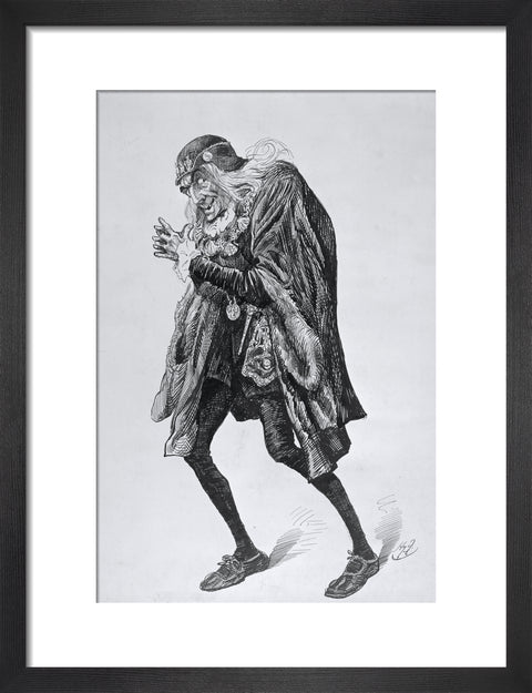 Portrait of Henry Irving as Louis XI 1878