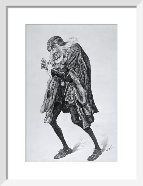 Portrait of Henry Irving as Louis XI 1878