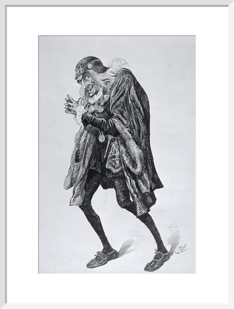 Portrait of Henry Irving as Louis XI 1878