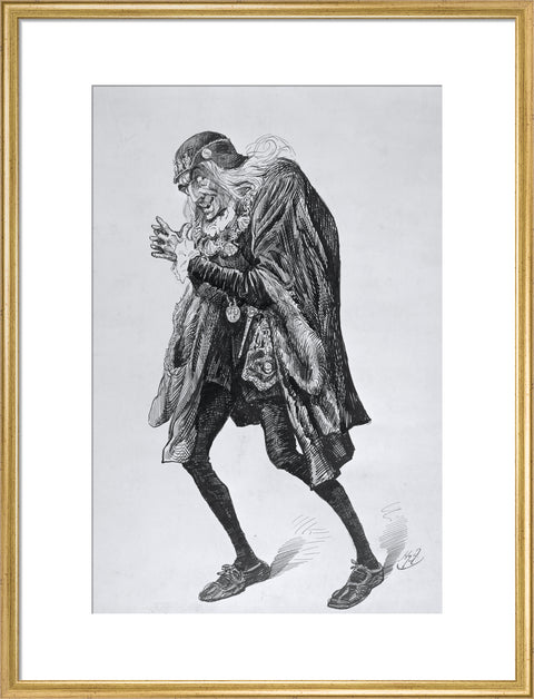 Portrait of Henry Irving as Louis XI 1878