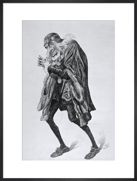 Portrait of Henry Irving as Louis XI 1878