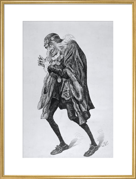Portrait of Henry Irving as Louis XI 1878