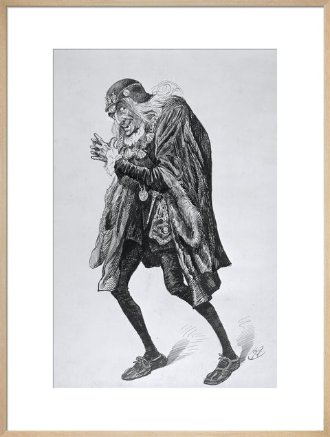 Portrait of Henry Irving as Louis XI 1878