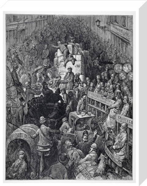 A city thoroughfare 1872