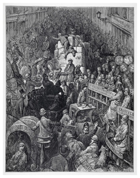 A city thoroughfare 1872