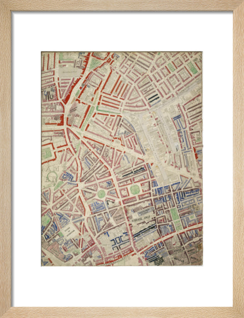 Descriptive Map of London Poverty Section 16 1889