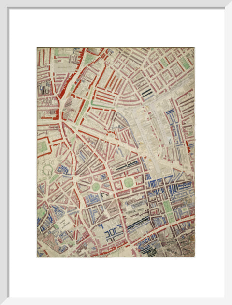 Descriptive Map of London Poverty Section 16 1889