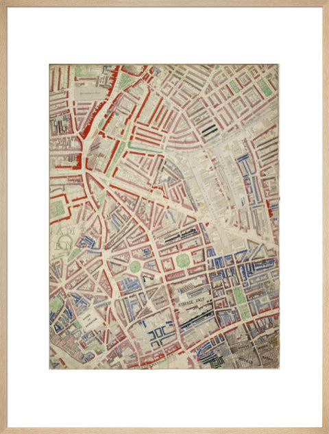 Descriptive Map of London Poverty Section 16 1889