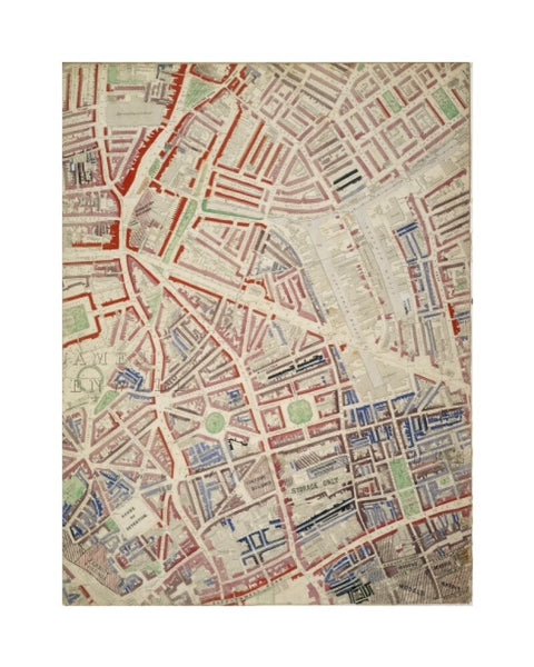 Descriptive Map of London Poverty Section 16 1889