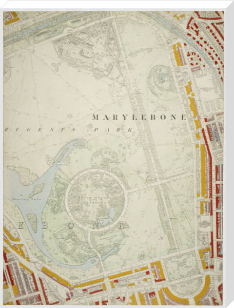 Descriptive Map of London Poverty Section 13 1889