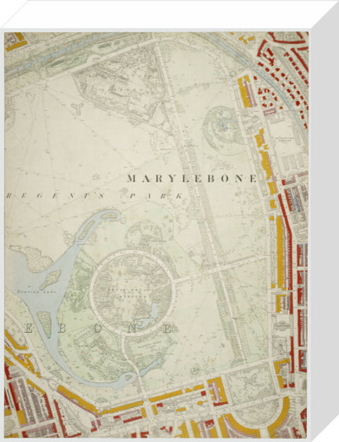 Descriptive Map of London Poverty Section 13 1889