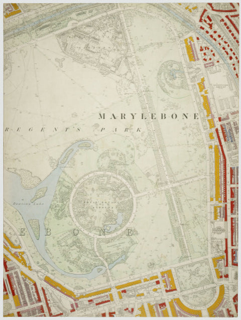 Descriptive Map of London Poverty Section 13 1889