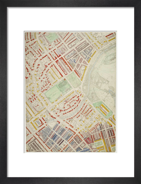 Descriptive map of London Poverty Section 12 1889