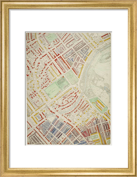 Descriptive map of London Poverty Section 12 1889