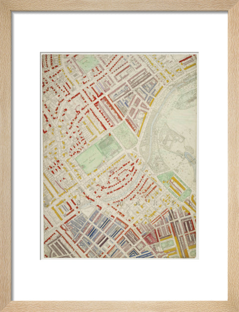 Descriptive map of London Poverty Section 12 1889