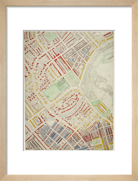 Descriptive map of London Poverty Section 12 1889