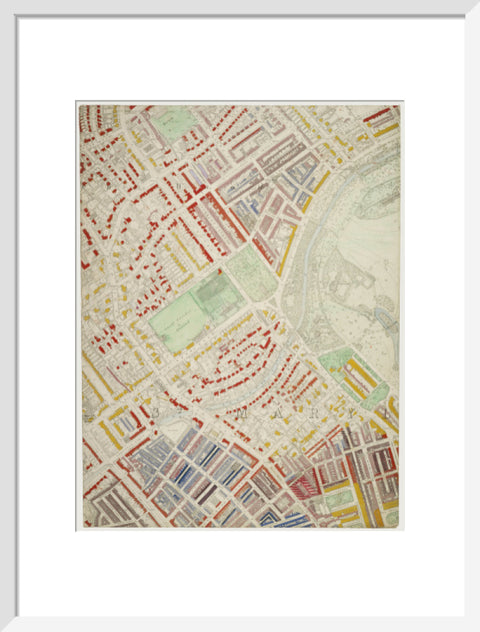 Descriptive map of London Poverty Section 12 1889