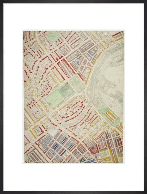 Descriptive map of London Poverty Section 12 1889