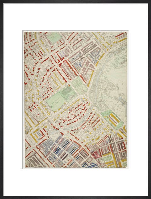 Descriptive map of London Poverty Section 12 1889