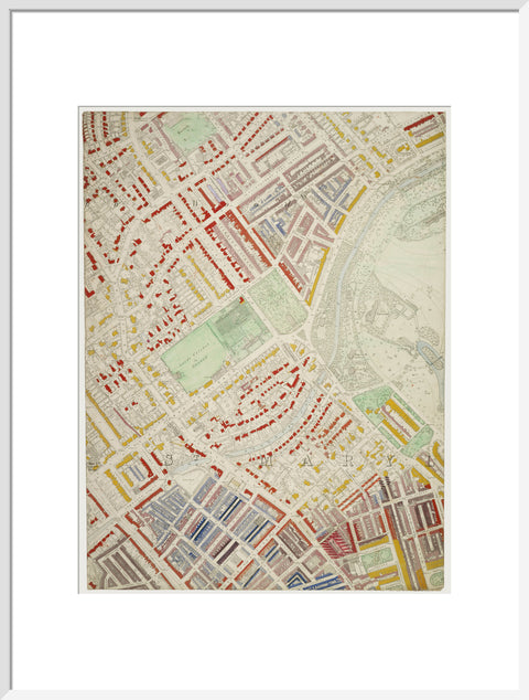 Descriptive map of London Poverty Section 12 1889