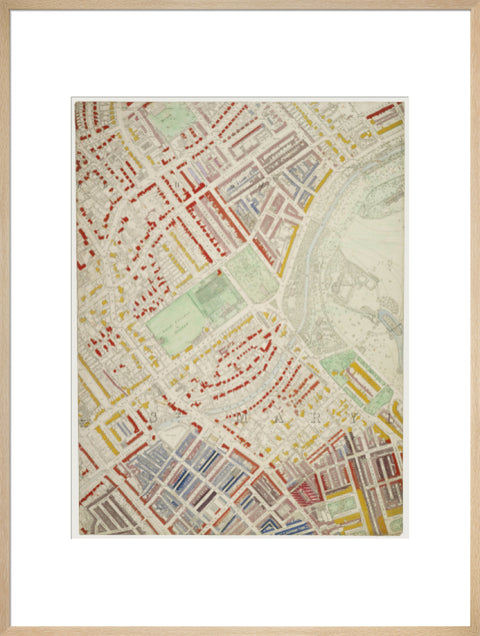 Descriptive map of London Poverty Section 12 1889