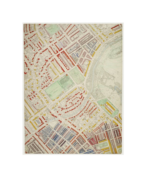 Descriptive map of London Poverty Section 12 1889