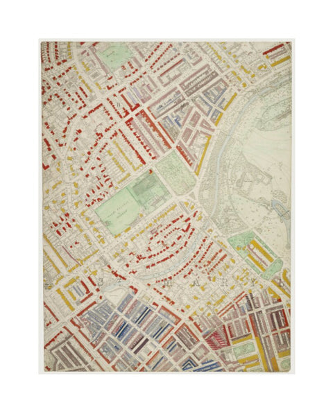 Descriptive map of London Poverty Section 12 1889