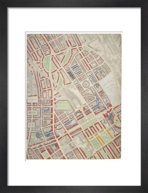 Descriptive map of London Poverty Section 14 1889