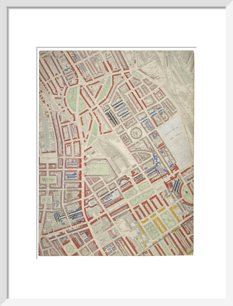 Descriptive map of London Poverty Section 14 1889