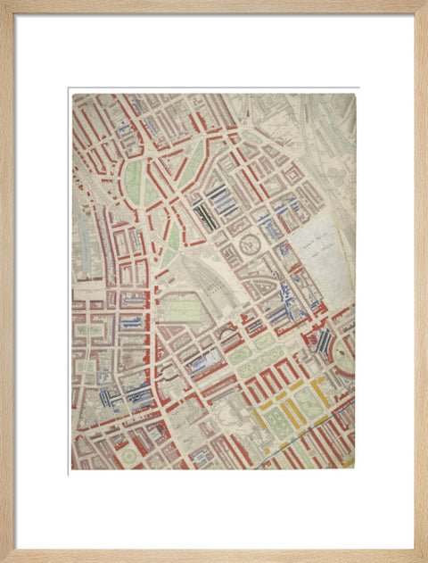 Descriptive map of London Poverty Section 14 1889