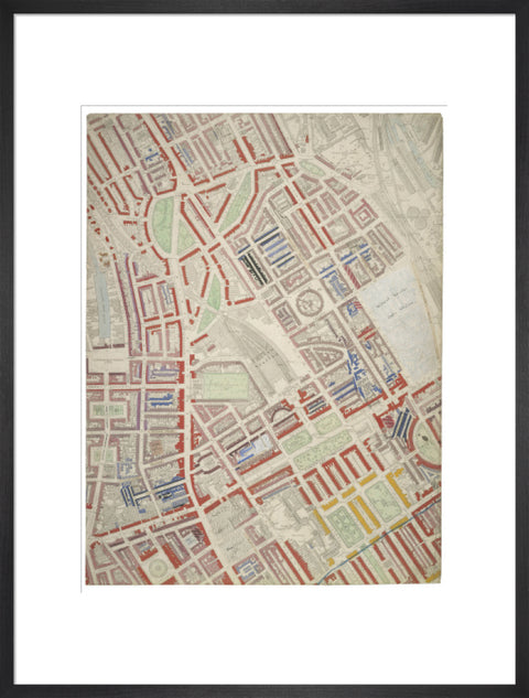 Descriptive map of London Poverty Section 14 1889